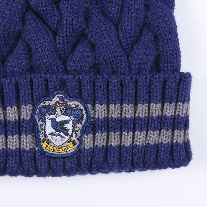 Gorro tricot pompom harry potter ravenclaw 4 Gorro tricot pompom harry potter ravenclaw 4