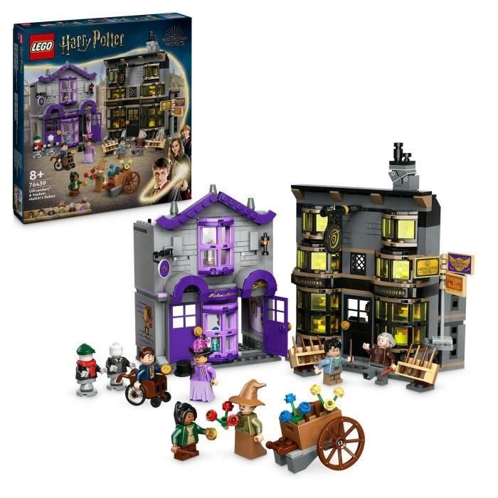 LEGO 76439 Harry Potter Ollivander y Madame Guipure: Prêt-à-porter para Magos y Hechiceras