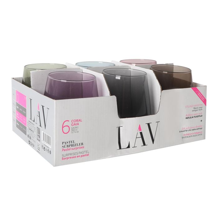 Vaso 360 cc Gaia Col - Lav (48 Unidades) 5 Vaso 360 cc Gaia Col - Lav (48 Unidades) 5