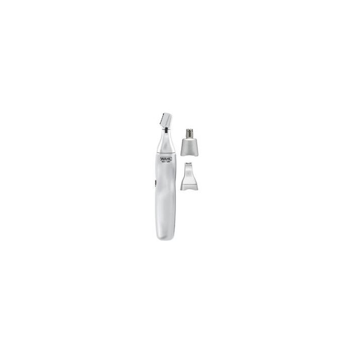 Wahl 5545-2416 Cortapelos Higiénico para Orejas, Nariz y Cejas con 3 Cabezales Intercambiables - Práctico y Ergonómico Wahl 5545-2416 Cortapelos Higiénico para Orejas, Nariz y Cejas con 3 Cabezales Intercambiables - Práctico y Ergonómico