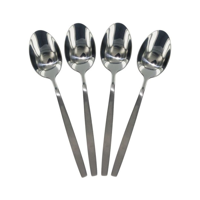 Home Deco Factory Cubertería 16 Piezas Acero Inoxidable Mango Cepillado 5