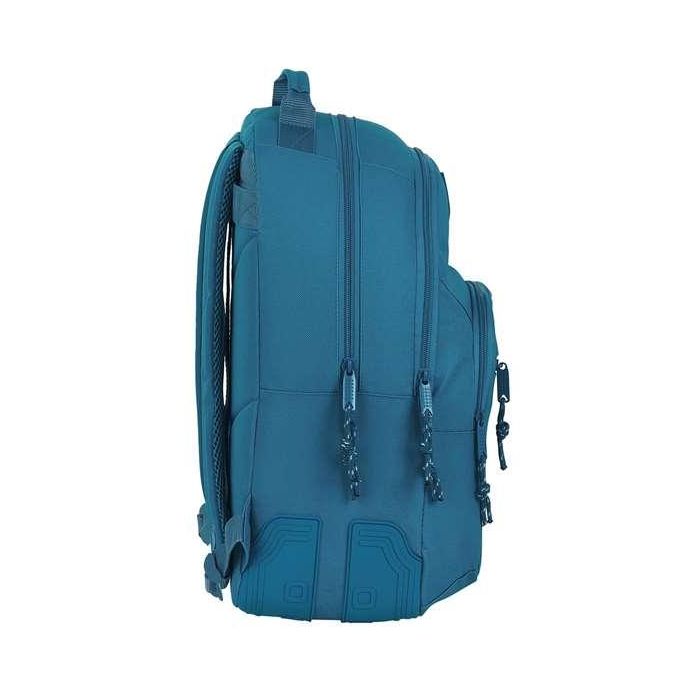 Blackfit8 Egeo Mochila Doble Adaptable a Carro Azul 600D Polyester