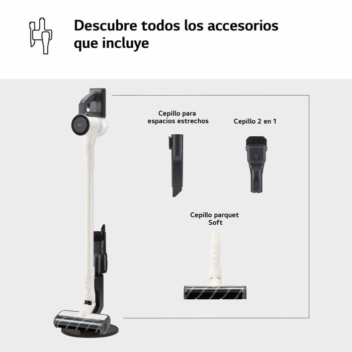 Aspirador Escoba Ciclónico LG A9C-SLIM1C 150 W 28 Aspirador Escoba Ciclónico LG A9C-SLIM1C 150 W 28