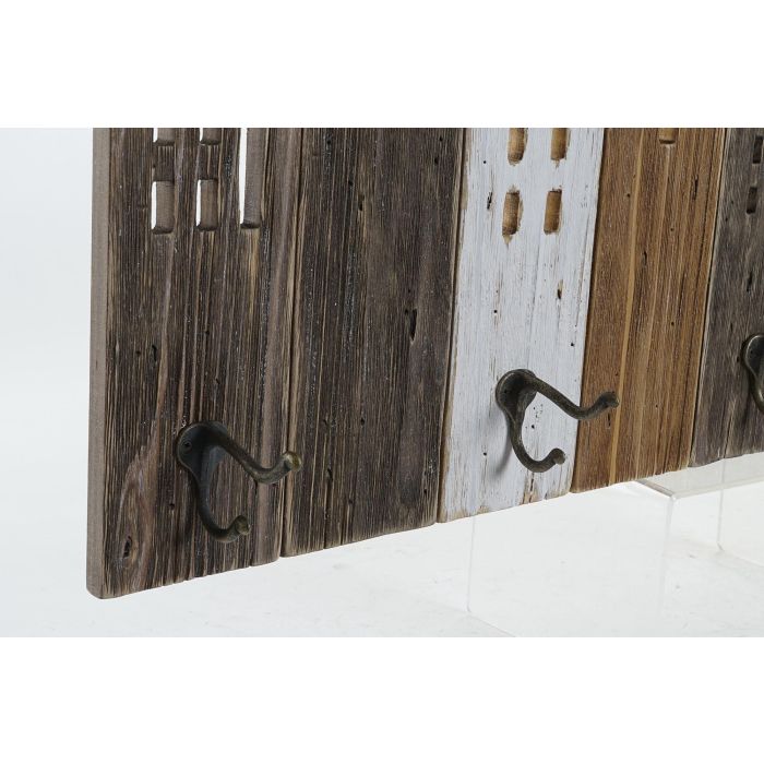 Perchero Atlantico DKD Home Decor Marron Blanco 9.5 x 29.5 x 91 cm 1 Perchero Atlantico DKD Home Decor Marron Blanco 9.5 x 29.5 x 91 cm 1
