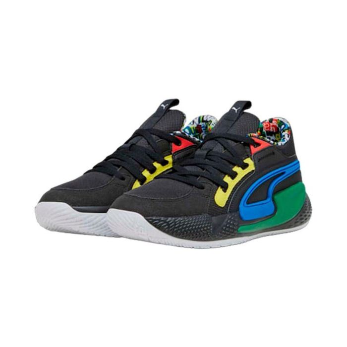 Zapatillas de Baloncesto para Adultos Puma Court Rider Chaos Negro 43 1
