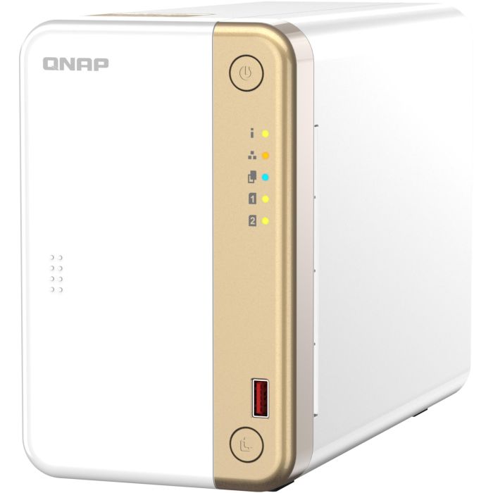 QNAP TS-262-4G NAS 2-Bay Intel Celeron Quad Core 4 GHz para Servidor o Almacenamiento en Red 7 QNAP TS-262-4G NAS 2-Bay Intel Celeron Quad Core 4 GHz para Servidor o Almacenamiento en Red 7