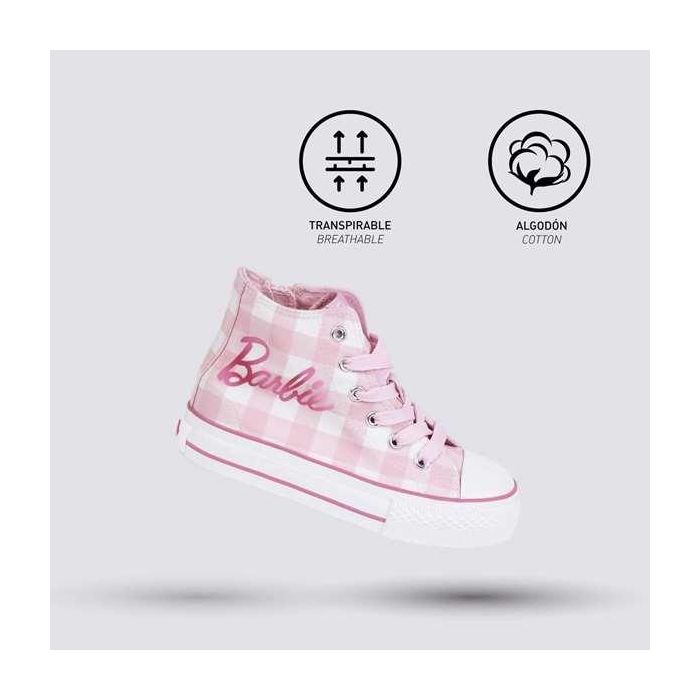 Zapatilla loneta suela tpr alta barbie t032 3 Zapatilla loneta suela tpr alta barbie t032 3