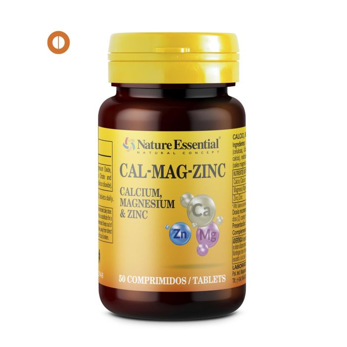 Calcio, Magnesio Y Zinc 520 Mg Calcio, Magnesio Y Zinc 520 Mg