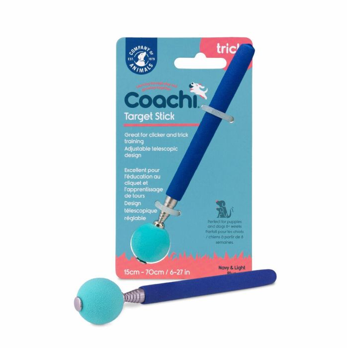 Juguete de adiestramiento Coachi Stick Azul 8