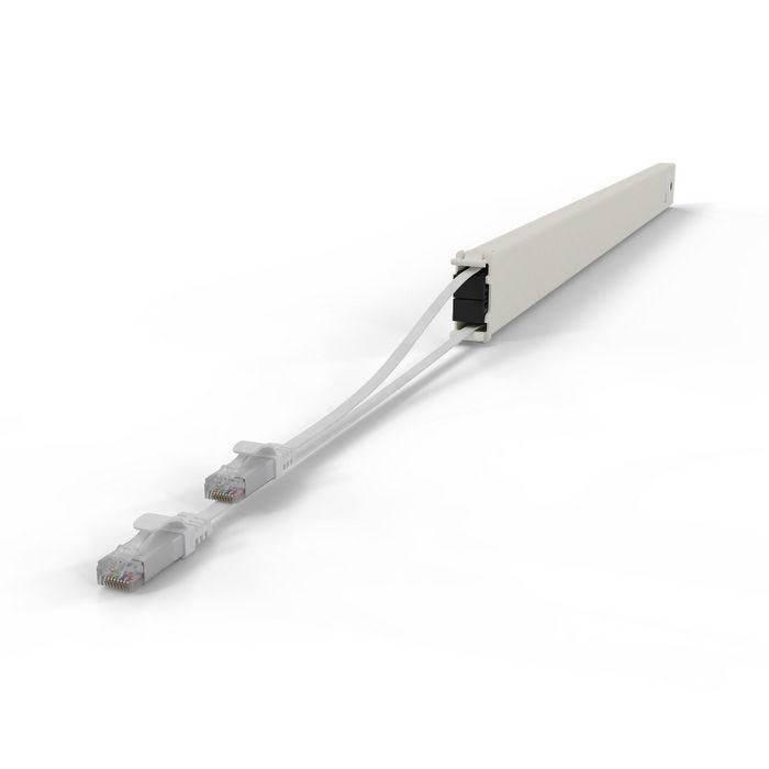 PATCHBOX patchbox.one Cassette de Cable UTP Cat.6a Blanco 46RU para Sistema Modular de Gestión de Rack, compatible con PoE y PoE++ 1 PATCHBOX patchbox.one Cassette de Cable UTP Cat.6a Blanco 46RU para Sistema Modular de Gestión de Rack, compatible con PoE y PoE++ 1