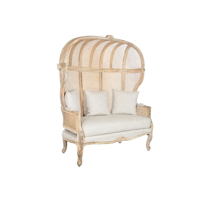 Sofa Item Home DKD Home Decor Natural 58 x 155 x 125 cm 7