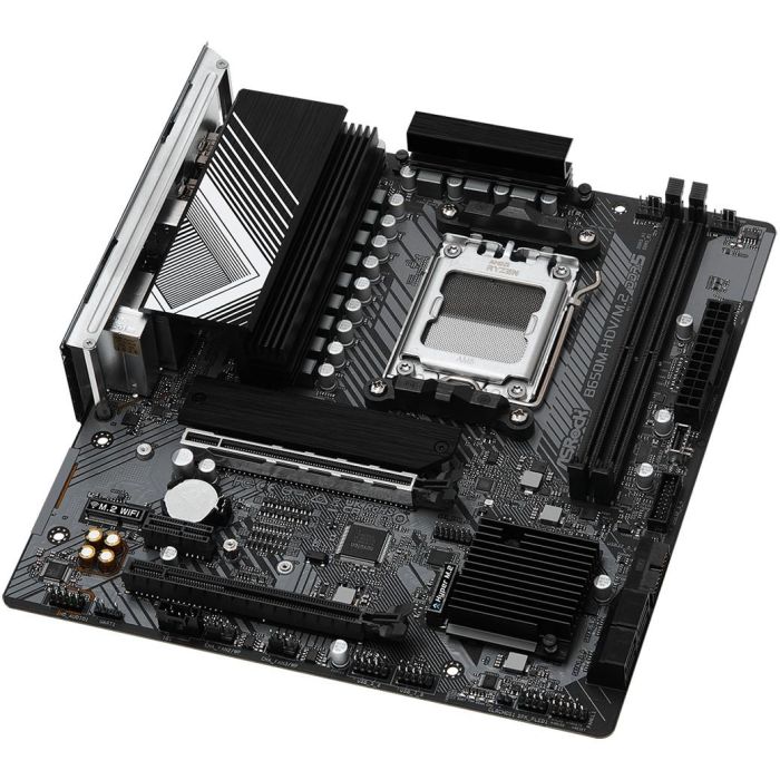 ASRock B650M-HDV/M.2 Placa Base Micro-ATX para AMD Socket AM5 3