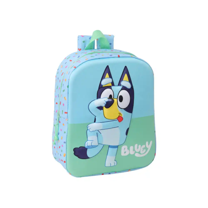 Mochila Escolar Bluey Azul 22 x 27 x 10 cm 0 Mochila Escolar Bluey Azul 22 x 27 x 10 cm 0
