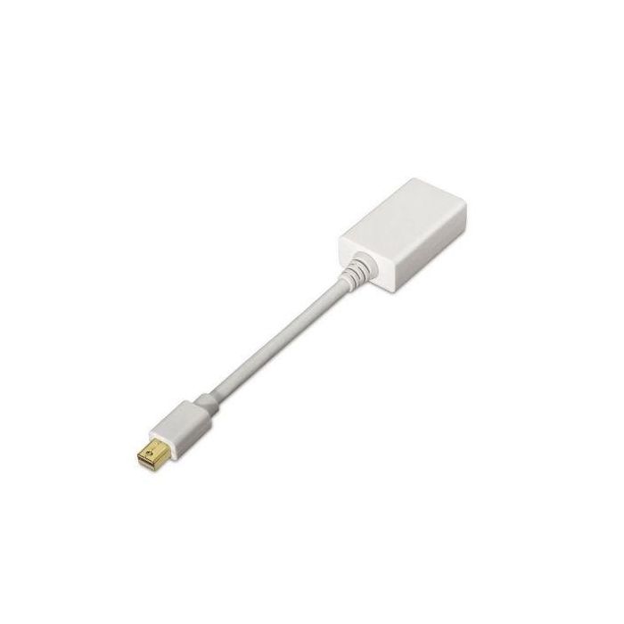 Cable Conversor Aisens A125-0138/ Mini DisplayPort Macho - HDMI Hembra/ 15cm/ Blanco Cable Conversor Aisens A125-0138/ Mini DisplayPort Macho - HDMI Hembra/ 15cm/ Blanco