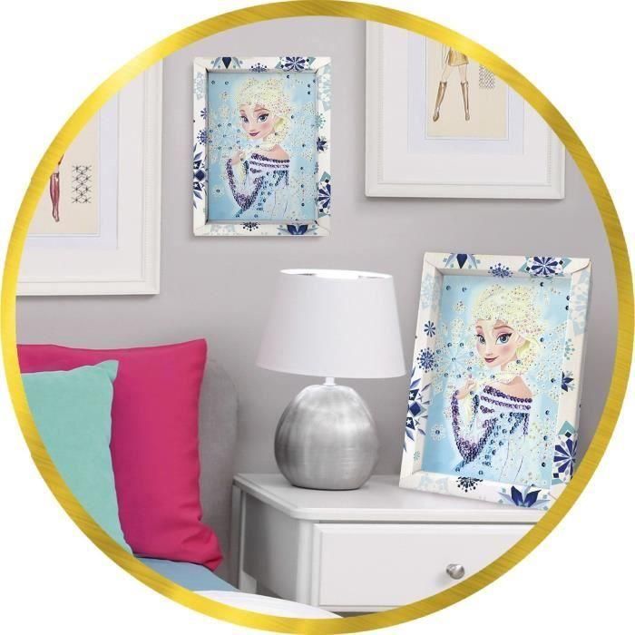 Juego creativo - LANSAY - Colección de lentejuelas - ELSA FROZEN - A partir de 7 años 2 Juego creativo - LANSAY - Colección de lentejuelas - ELSA FROZEN - A partir de 7 años 2