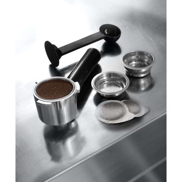 Delonghi EC 685.M Cafetera espresso Dedica Acero Inoxidable 15 bares, 1L, 1300W, Sistema Capuchino, 1 o 2 Tazas, Programable 5 Delonghi EC 685.M Cafetera espresso Dedica Acero Inoxidable 15 bares, 1L, 1300W, Sistema Capuchino, 1 o 2 Tazas, Programable 5