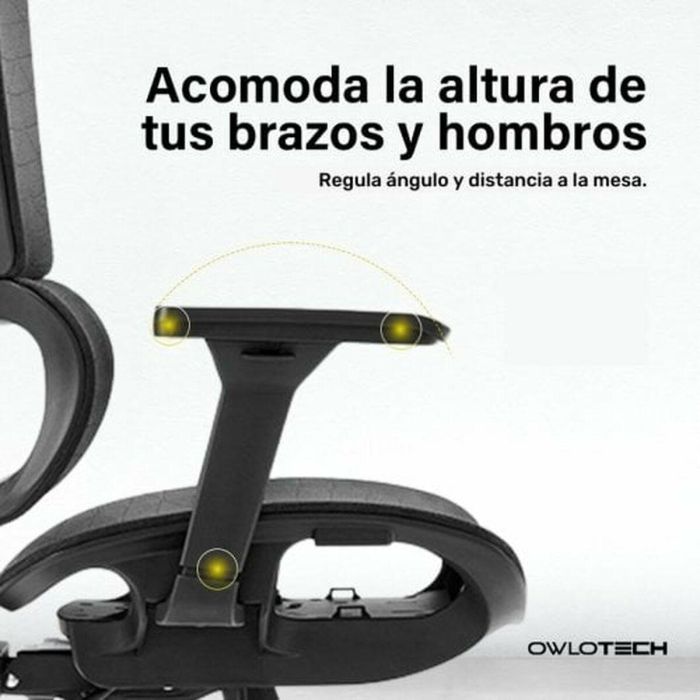 Silla de Oficina Owlotech Negro 2