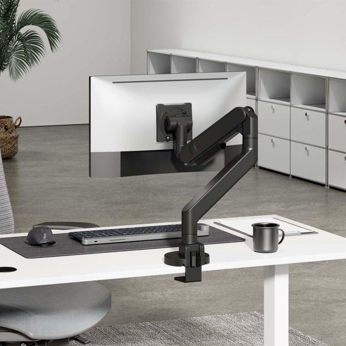 AISENS - SOPORTE DE MESA PRO CONTRAPESO GIRATORIO E INCLINABLE PARA MONITOR/TV 27KG (3 PIVOTES, 1 BRAZO) DE 24-57, NEGRO 2 AISENS - SOPORTE DE MESA PRO CONTRAPESO GIRATORIO E INCLINABLE PARA MONITOR/TV 27KG (3 PIVOTES, 1 BRAZO) DE 24-57, NEGRO 2