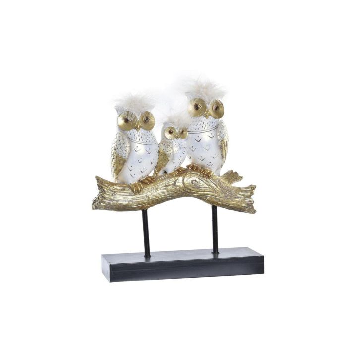 Figura Tradicional DKD Home Decor Dorado Blanco 9 x 26 x 24 cm