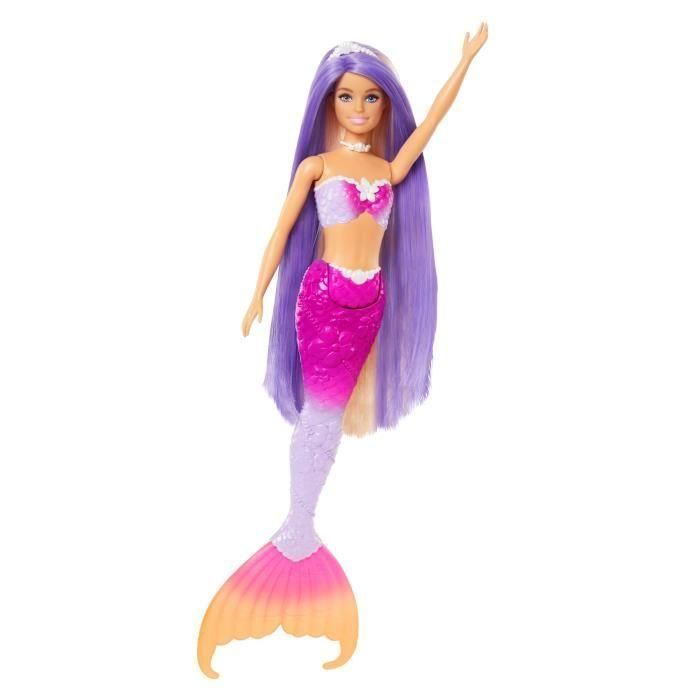 Barbie Muñeca Sirena Un Toque de Magia Malibú que Cambia de Color 3