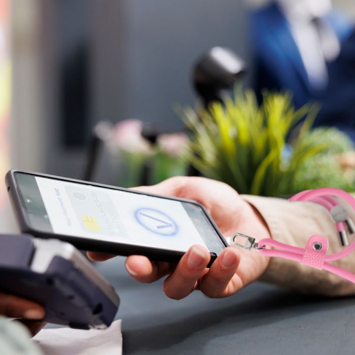 Cordón para Teléfono Móvil Muvit for Change Rosa 6