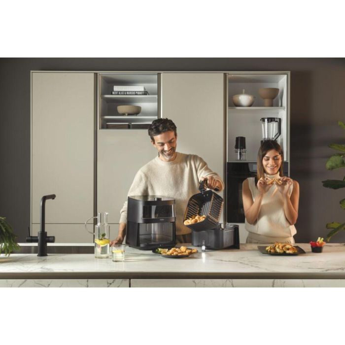 Haier HAF5TWA 011 6,5 L Independiente 2000 W Freidora de aire caliente Negro 3