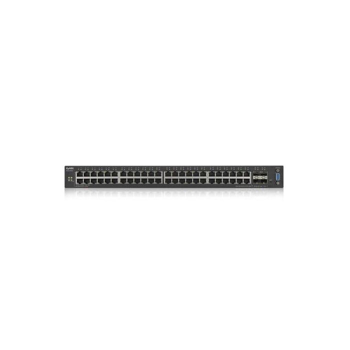 Zyxel XGS2210-52 Gestionado L2 Gigabit Ethernet (10/100/1000) 1U Negro 2 Zyxel XGS2210-52 Gestionado L2 Gigabit Ethernet (10/100/1000) 1U Negro 2