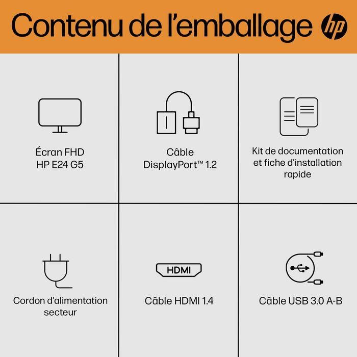 HP E24 G5 FHD Monitor 12 HP E24 G5 FHD Monitor 12