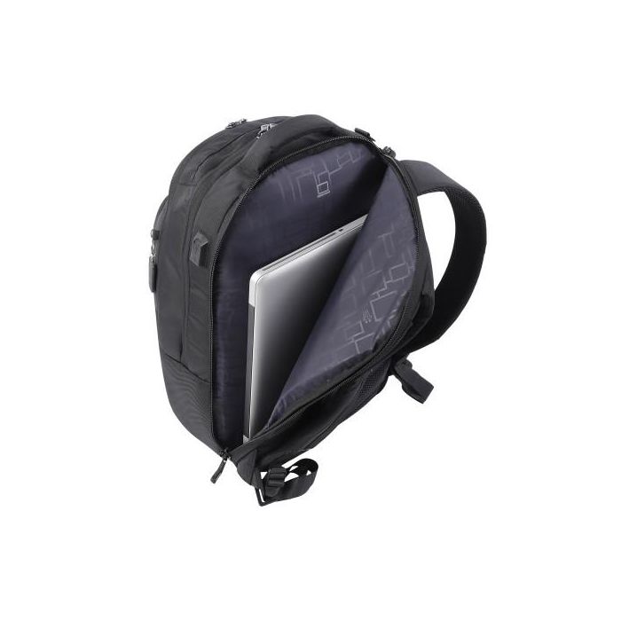 Totto Mochila Ejecutiva Commuter para Portátil 15" con RFID y USB, Negra, MA04EXT002-2220G-N01 3