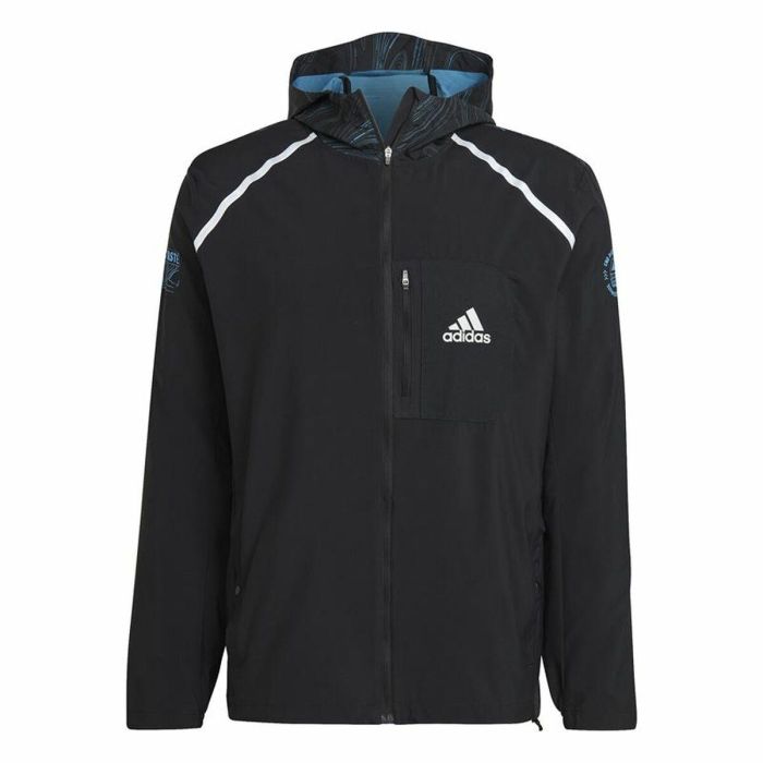 Chaqueta Deportiva para Hombre Adidas Marathon For the Oceans Negro 0 Chaqueta Deportiva para Hombre Adidas Marathon For the Oceans Negro 0