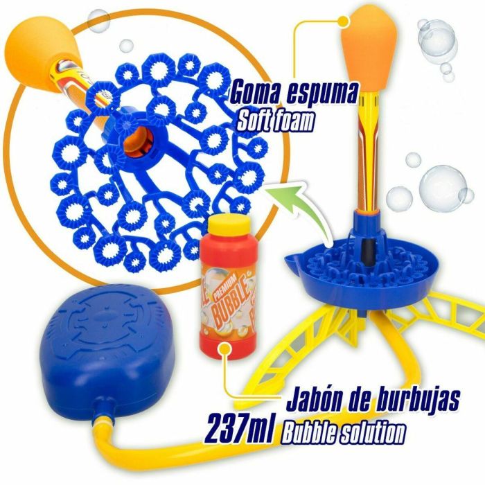 Juego de Pompas de Jabón Cohete 237 ml 90 x 32 x 31 cm (4 Unidades) 4 Juego de Pompas de Jabón Cohete 237 ml 90 x 32 x 31 cm (4 Unidades) 4