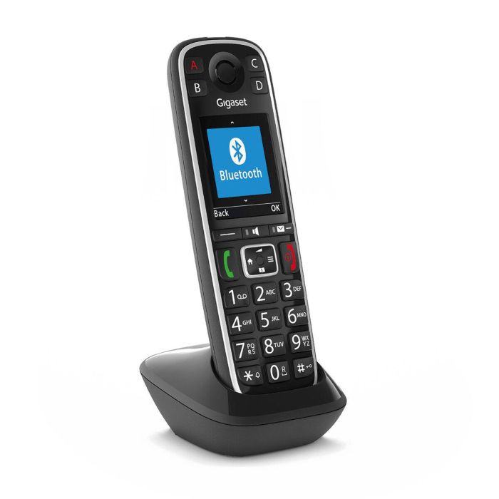 Gigaset E720HX Teléfono Inalámbrico Negro con Agenda de 200 Contactos, SMS y Bluetooth 4.2 Compatible con HSP y HFP 3 Gigaset E720HX Teléfono Inalámbrico Negro con Agenda de 200 Contactos, SMS y Bluetooth 4.2 Compatible con HSP y HFP 3