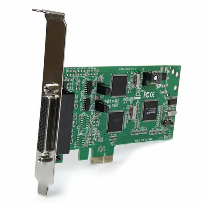 StarTech.com Tarjeta Adaptadora PCI Express 4 Puertos Serie RS232 RS422 RS485 DB9 para Conectividad Industrial 3