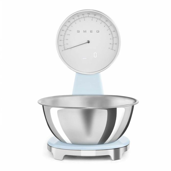 Báscula de Cocina Smeg KSF01PBWW Azul 5 kg Báscula de Cocina Smeg KSF01PBWW Azul 5 kg