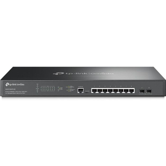 Omada SG3210XHP-M2 Switch Gestionado PoE+ 8 Puertos Multi-Gigabit 2.5G para WiFi 6, 2 SFP+ 10G, 240W, Red Omada SDN 0 Omada SG3210XHP-M2 Switch Gestionado PoE+ 8 Puertos Multi-Gigabit 2.5G para WiFi 6, 2 SFP+ 10G, 240W, Red Omada SDN 0