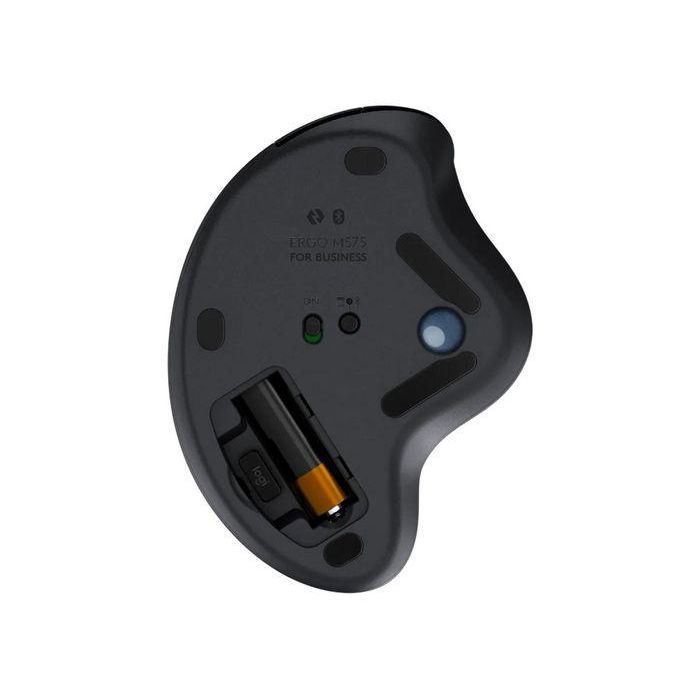 Logitech ERGO M575 Trackball Inalámbrico para Empresas - Soporte Ergonómico para Mano y Pulgar 1