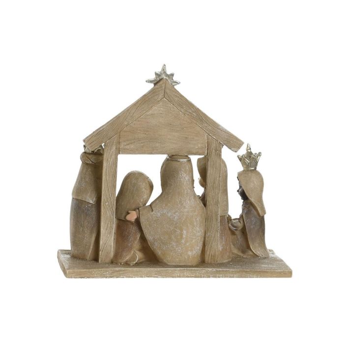 Nacimiento DKD Home Decor Dorado Azul 7 x 15.5 x 7 cm (2 Unidades) 1 Nacimiento DKD Home Decor Dorado Azul 7 x 15.5 x 7 cm (2 Unidades) 1