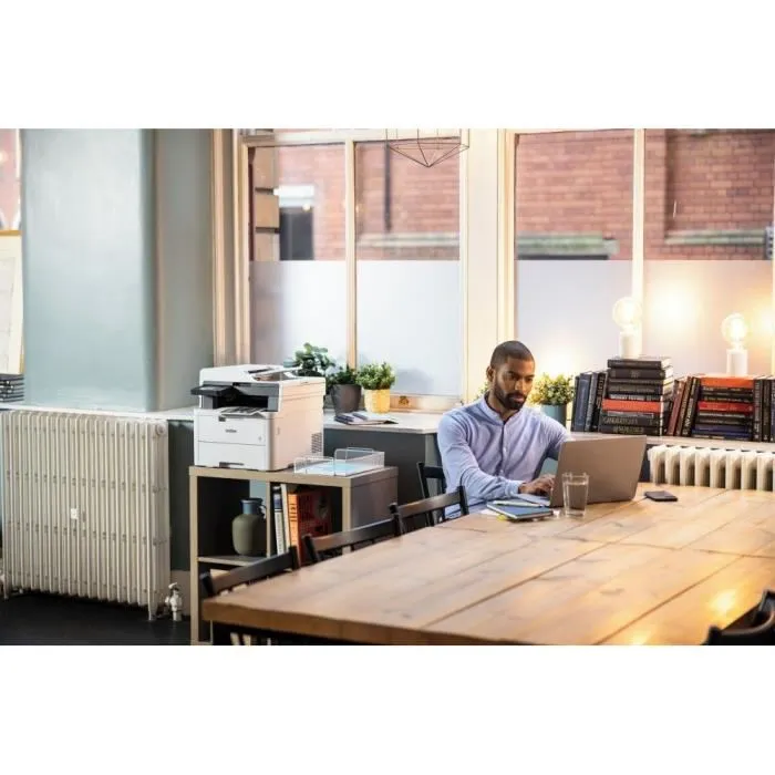 Brother DCP-L3560CDW Impresora Multifunción Láser Color WiFi Dúplex Blanca 26ppm 8.8cm Pantalla Táctil ADF 50 Hojas 250 Bandeja 5