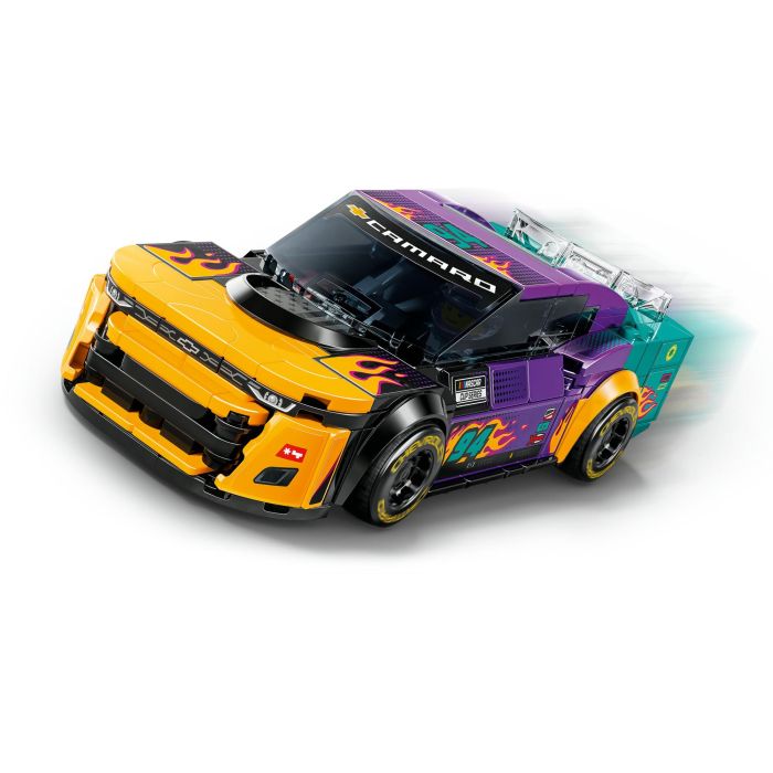 LEGO Speed Champions NASCAR Next Gen Chevrolet Camaro ZL1 Juego de Construcción para Niños a partir de 9 Años con 328 Piezas 6