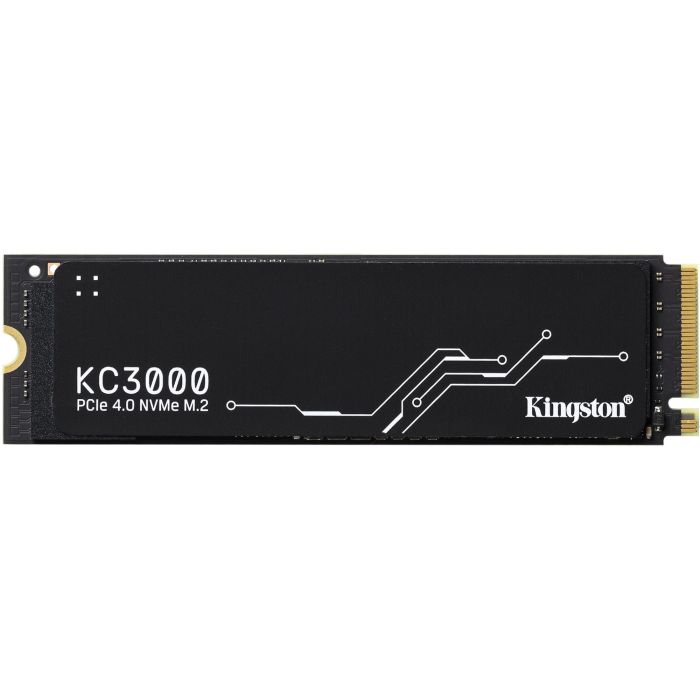 Kingston KC3000 SSD M.2 NVMe PCIe 4.0 x4 4TB, Velocidad 7000 MB/s para PC/Portátil