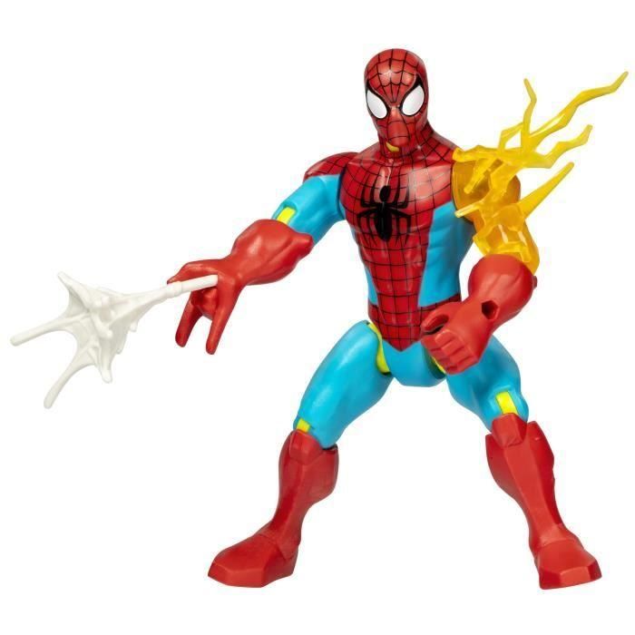 MixMashers Marvel Spider-Man, mezcla y combina figura de Spider-Man con accesorios 4