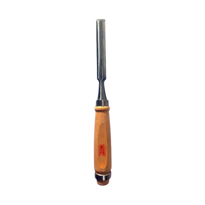 Wuto Gubia Modelo 14, 14mm, Taladro Manual para Madera sin Fisuras, Mango de Madera, Corte Vaciado Wuto Gubia Modelo 14, 14mm, Taladro Manual para Madera sin Fisuras, Mango de Madera, Corte Vaciado