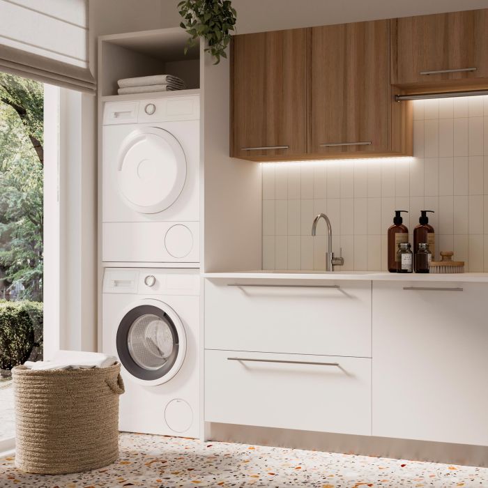 Emuca Tirador para mueble Orlando, L400mm, intereje 320mm, Acero, Níquel satinado 8 Emuca Tirador para mueble Orlando, L400mm, intereje 320mm, Acero, Níquel satinado 8