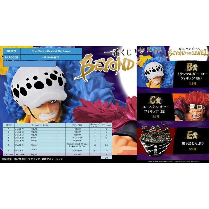 Ichiban Kuji Lotería One Piece Beyond The Limit - Figuras y Premios Coleccionables