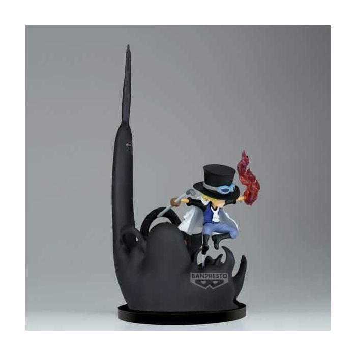 Banpresto BP29202P Figura Sabo Vs Five Elders & Imu One Piece World Collectable Special 14cm PVC ABS Licencia Oficial 1