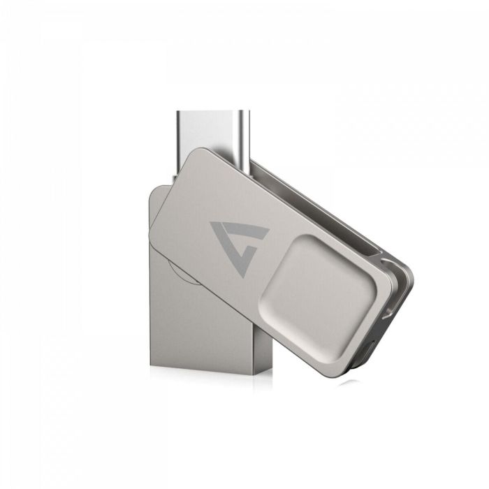 Memoria USB V7 VF364GTC Plateado 64 GB 1