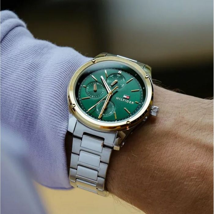 Reloj Hombre Tommy Hilfiger 1710537 Plateado (Ø 43 mm) 1 Reloj Hombre Tommy Hilfiger 1710537 Plateado (Ø 43 mm) 1