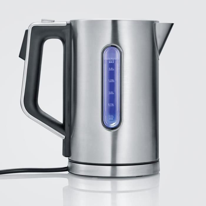 Hervidor SEVERIN WK3418 1,7 L con temperatura ajustable hasta 100 ° C, pasos de 5 ° C, pantalla LCD, sin bisfenol A, base 360 °, acero inoxidable 1 Hervidor SEVERIN WK3418 1,7 L con temperatura ajustable hasta 100 ° C, pasos de 5 ° C, pantalla LCD, sin bisfenol A, base 360 °, acero inoxidable 1