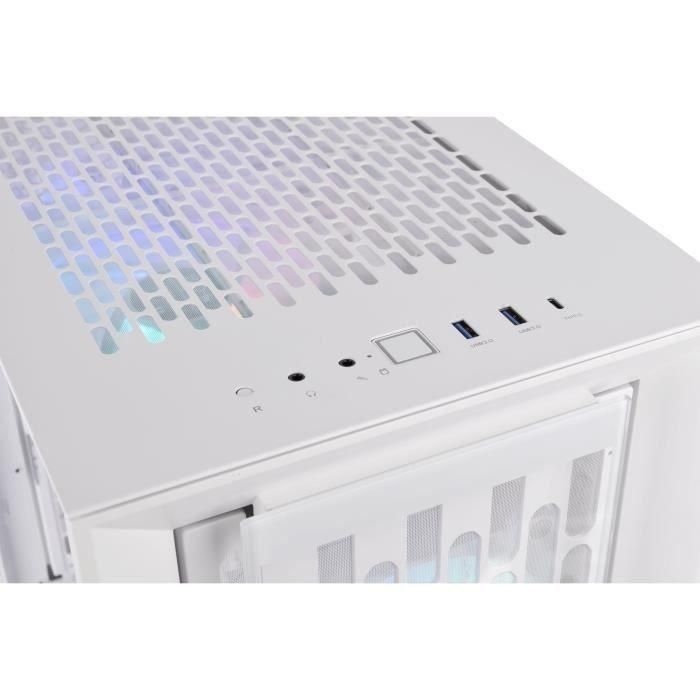 Caja de PC - THERMALTAKE - CTE T500 TG ARGB Snow (Blanco) - Torre grande - Formato E-ATX 4 Caja de PC - THERMALTAKE - CTE T500 TG ARGB Snow (Blanco) - Torre grande - Formato E-ATX 4