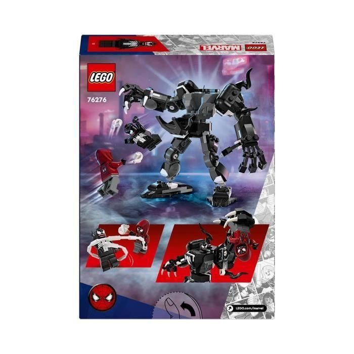 LEGO 76276 Marvel Armadura robótica de Venom contra Miles Morales, juguete de construcción con minifiguras 5 LEGO 76276 Marvel Armadura robótica de Venom contra Miles Morales, juguete de construcción con minifiguras 5